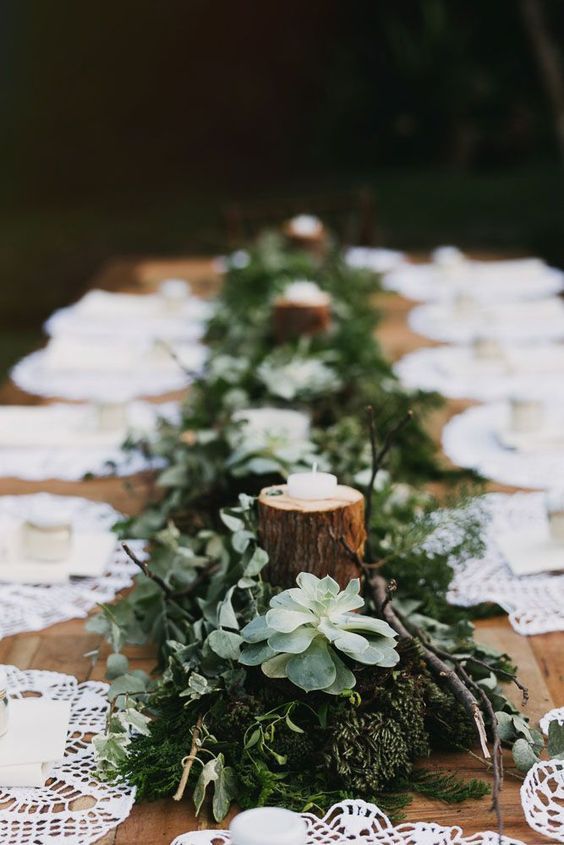 65 Greenery Woodland Moss Wedding Ideas -   16 wedding Forest simple ideas