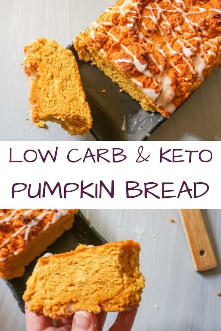 Keto Pumpkin Bread with Coconut Flour - Low Carb & Gluten-Free -   17 desserts Quick pumpkin bread ideas