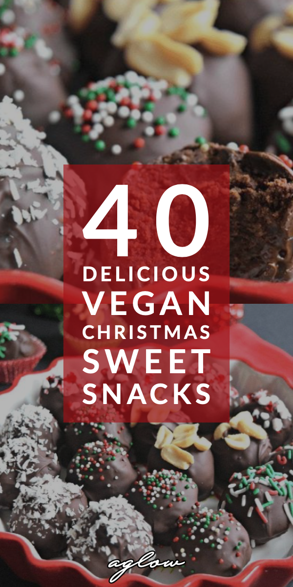 40 Delicious Vegan Christmas Sweet Snacks & Desserts -   17 desserts Vegan noel ideas