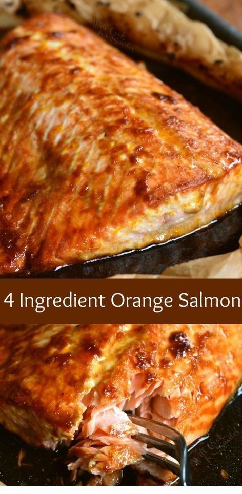 4 Ingredient Orange Salmon -   17 healthy recipes Salmon tuna ideas
