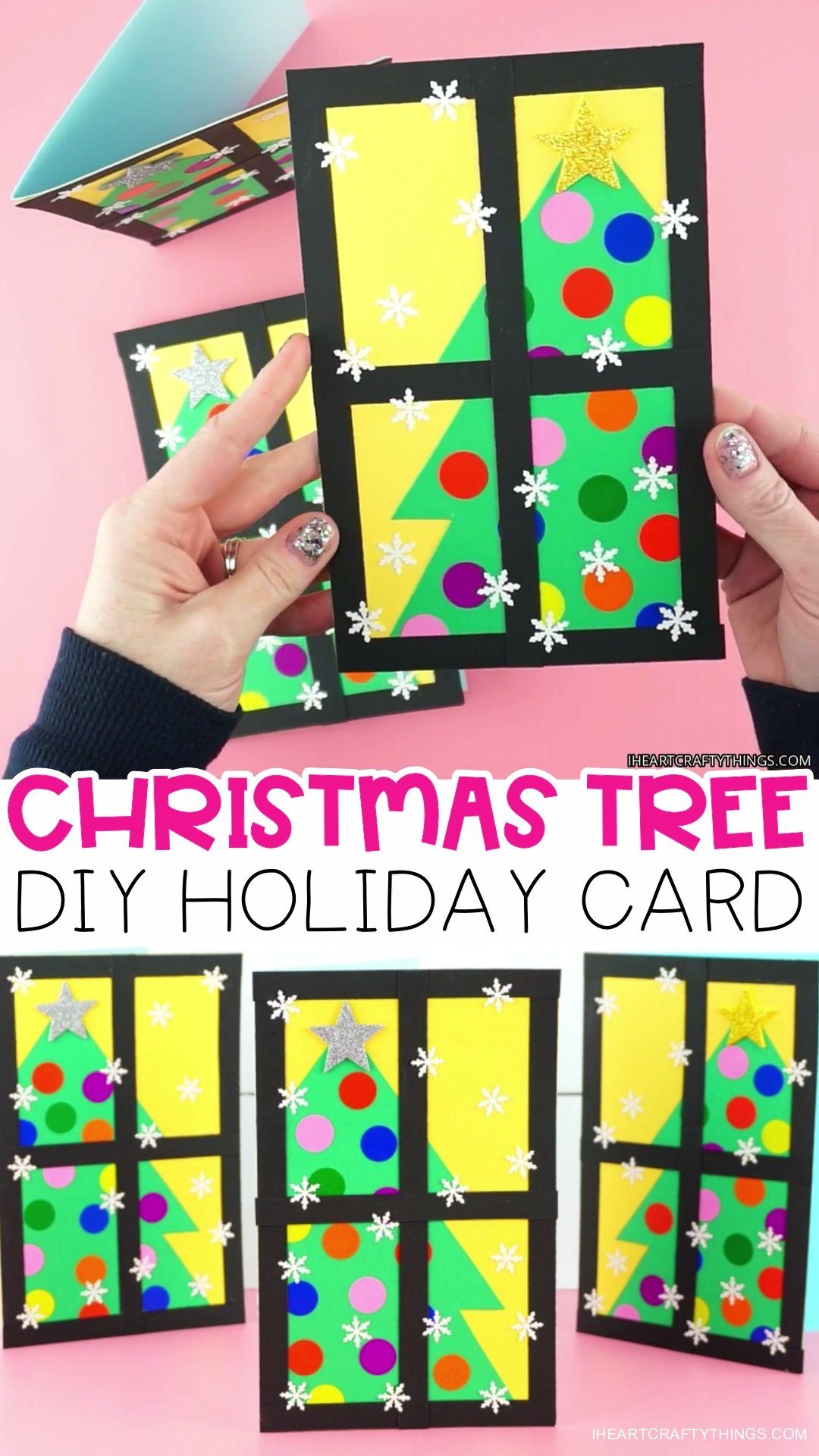 How to Make a Gorgeous Christmas Tree Card -   17 holiday Christmas how to make ideas