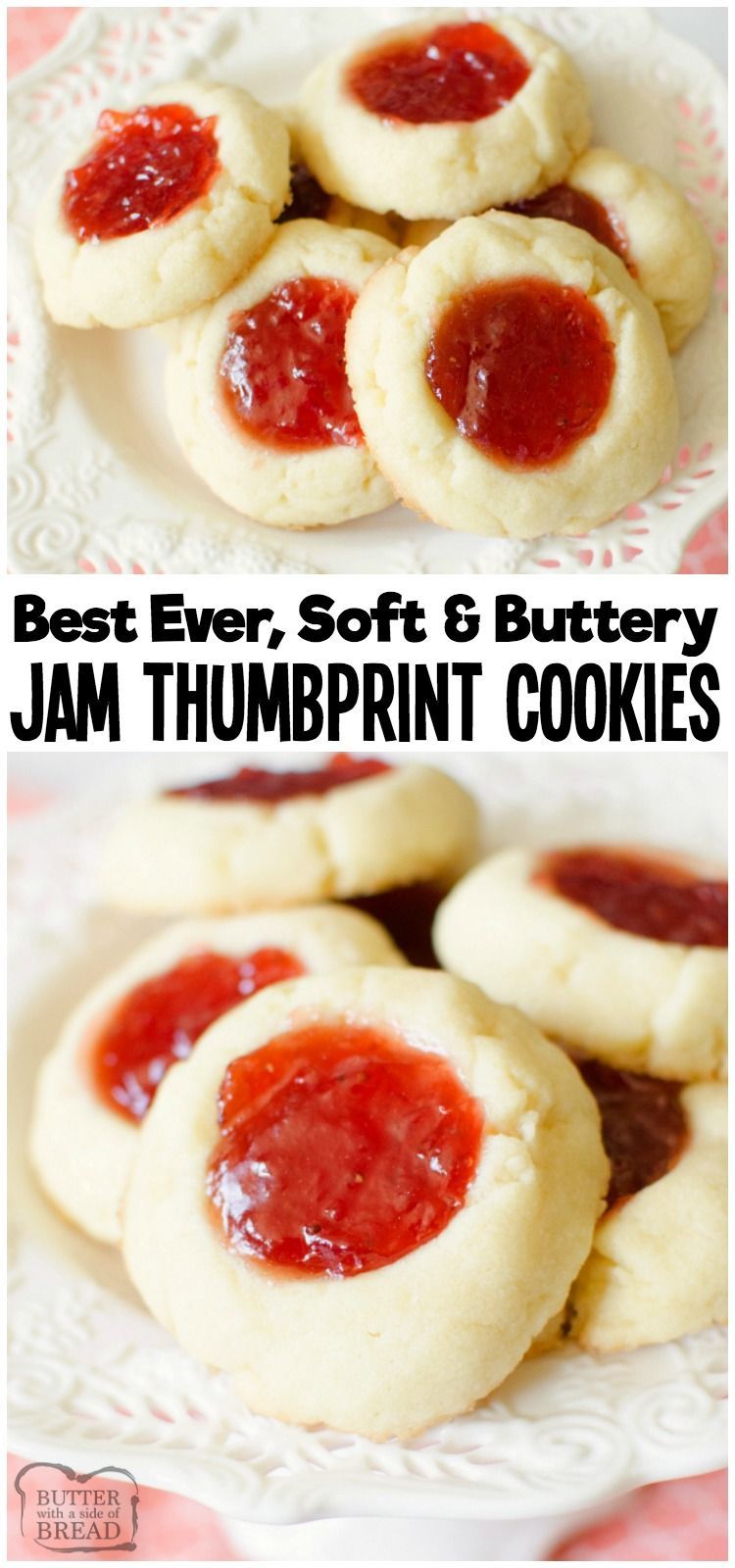 EASY, SOFT JAM THUMBPRINT COOKIES -   17 holiday Cookies recipes ideas