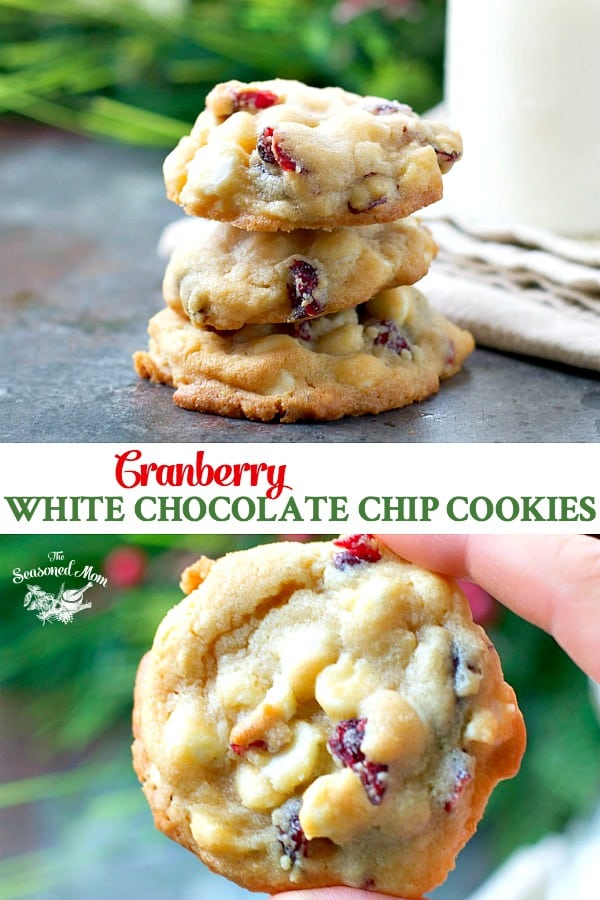 Cranberry White Chocolate Chip Cookies -   17 holiday Cookies recipes ideas