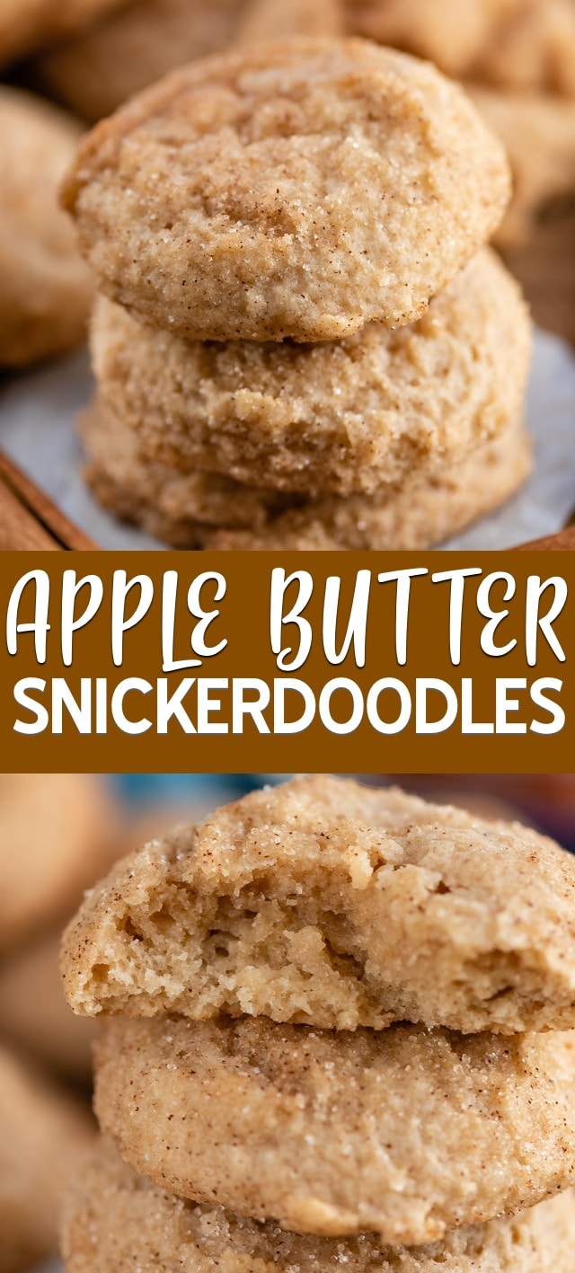Apple Butter Snickerdoodles -   17 holiday Cookies recipes ideas