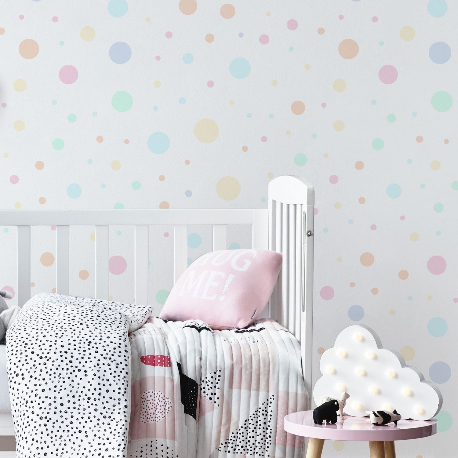 17 room decor Pastel polka dots ideas