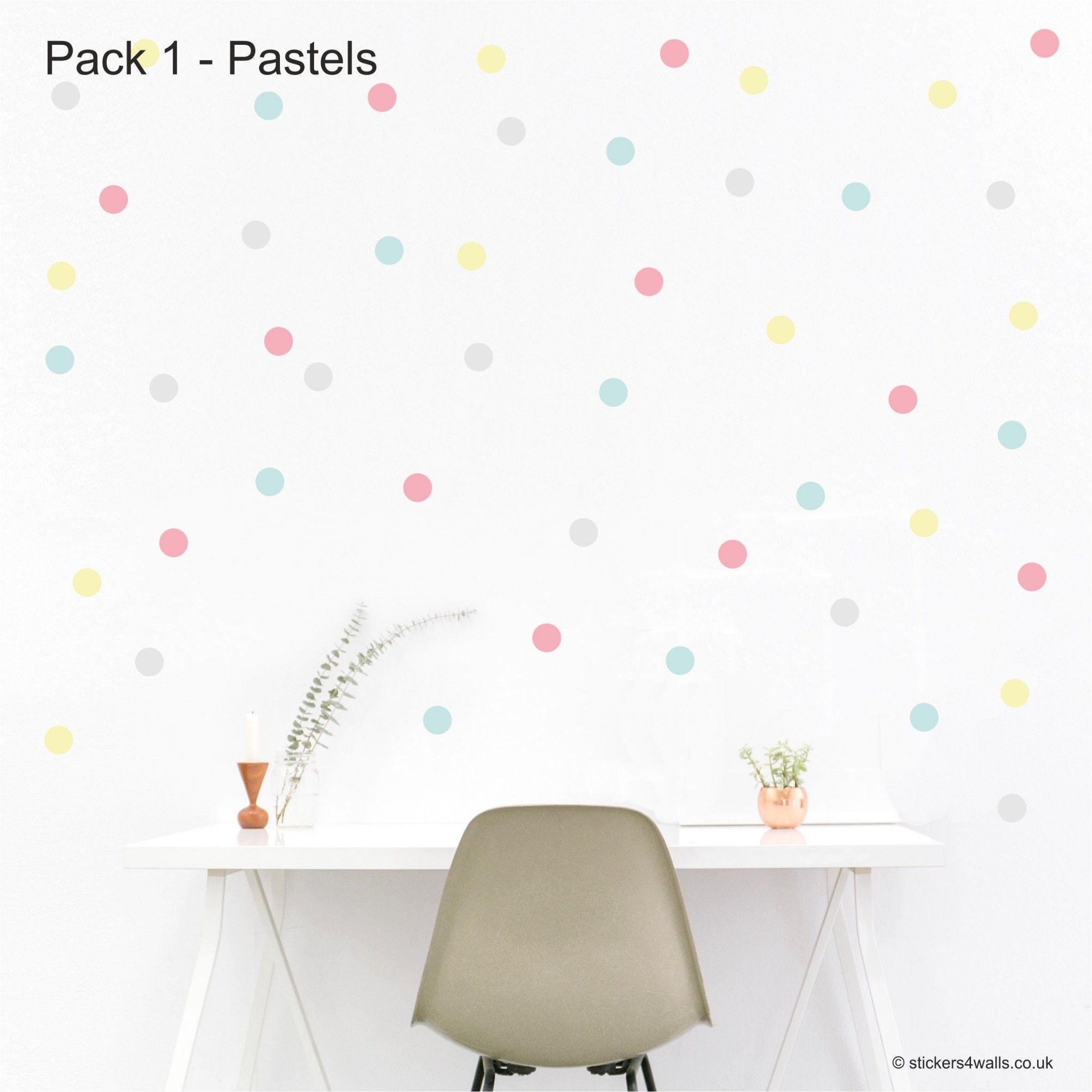 17 room decor Pastel polka dots ideas