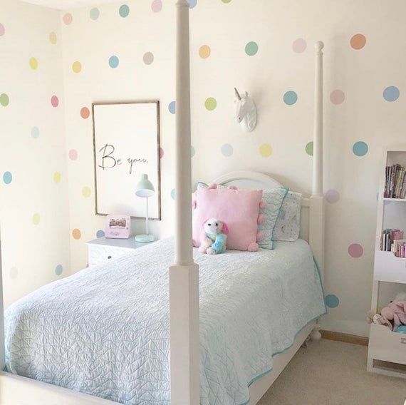 17 room decor Pastel polka dots ideas