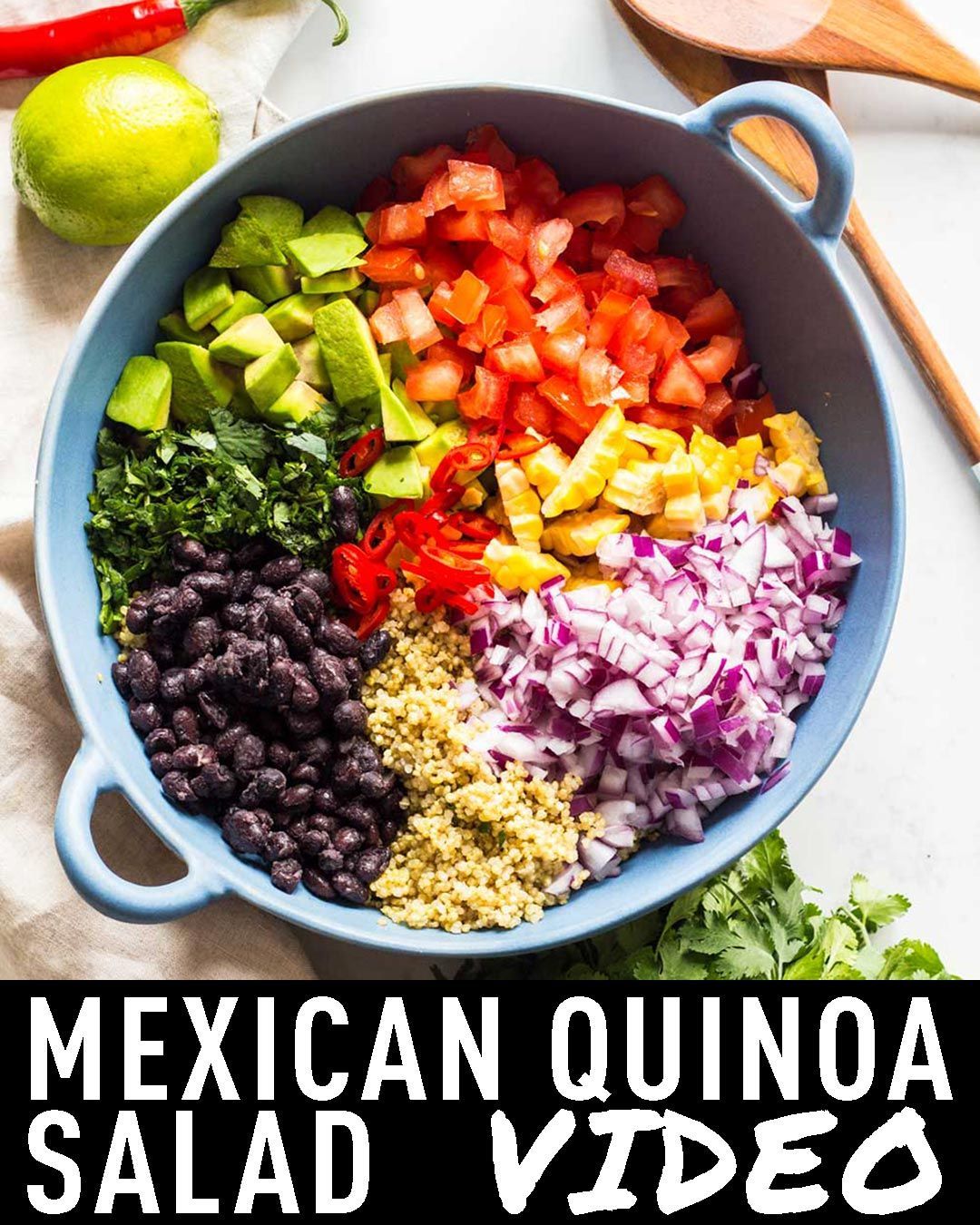 Mexican Quinoa Salad -   18 diet Dinner salad ideas