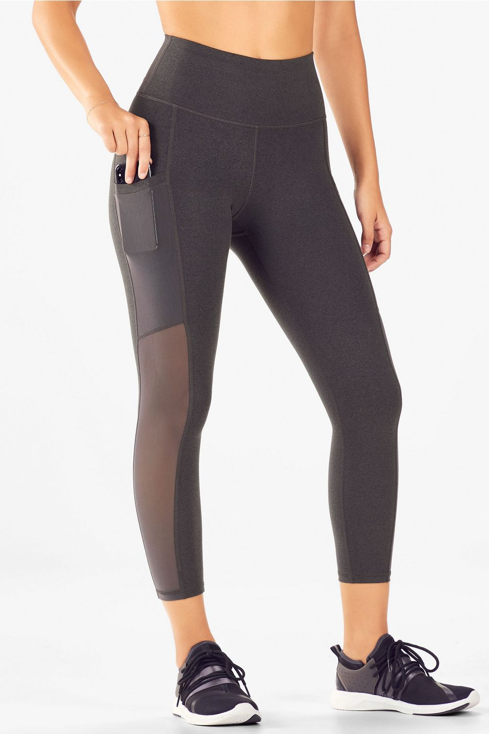 Mila High-Waisted Pocket Capri -   18 fitness Yoga pants ideas