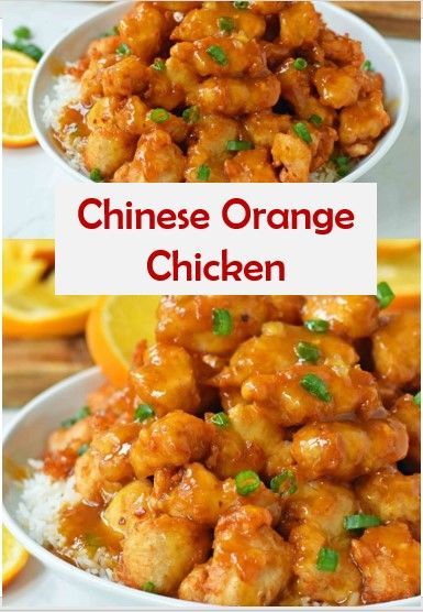 Chinese Orange Chicken Recipe -   18 healthy recipes Asian dinners ideas