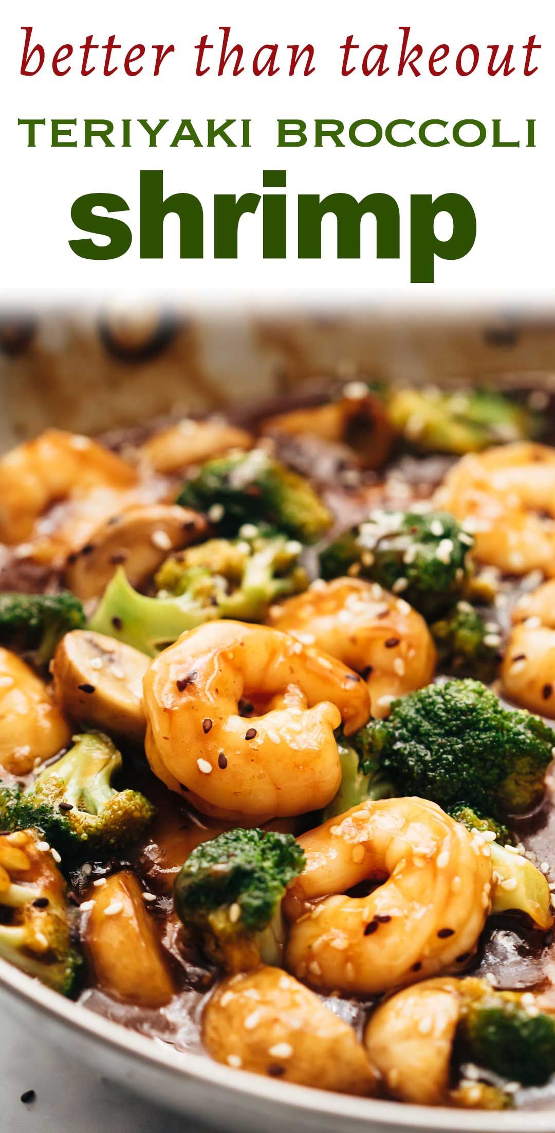 Teriyaki Shrimp Broccoli Stir Fry -   18 healthy recipes Asian dinners ideas