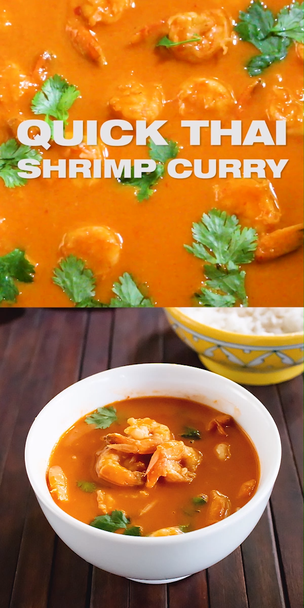 How to make Thai shrimp curry -   18 healthy recipes Asian dinners ideas