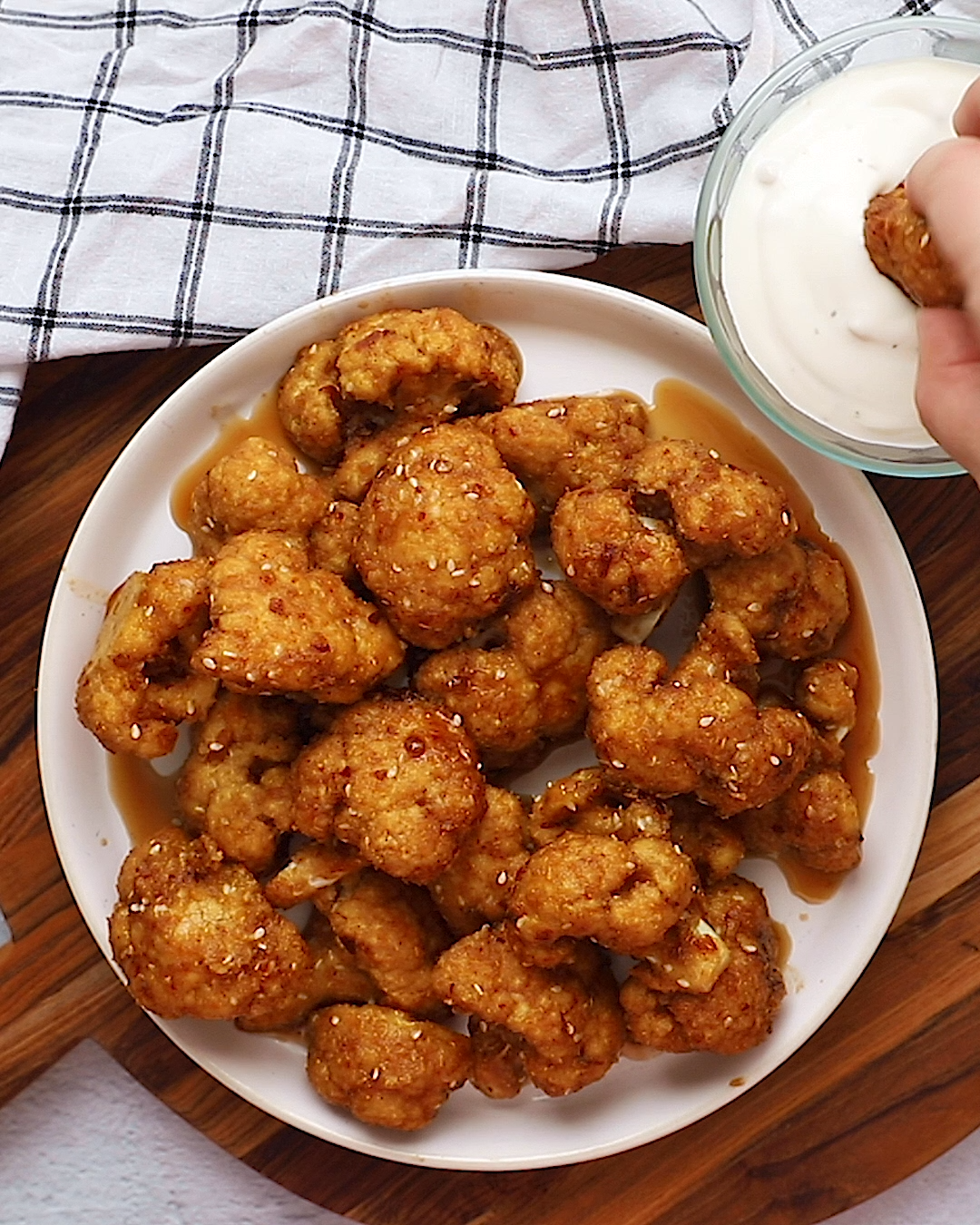 Asian Zing Cauliflower Wings -   18 healthy recipes Asian dinners ideas