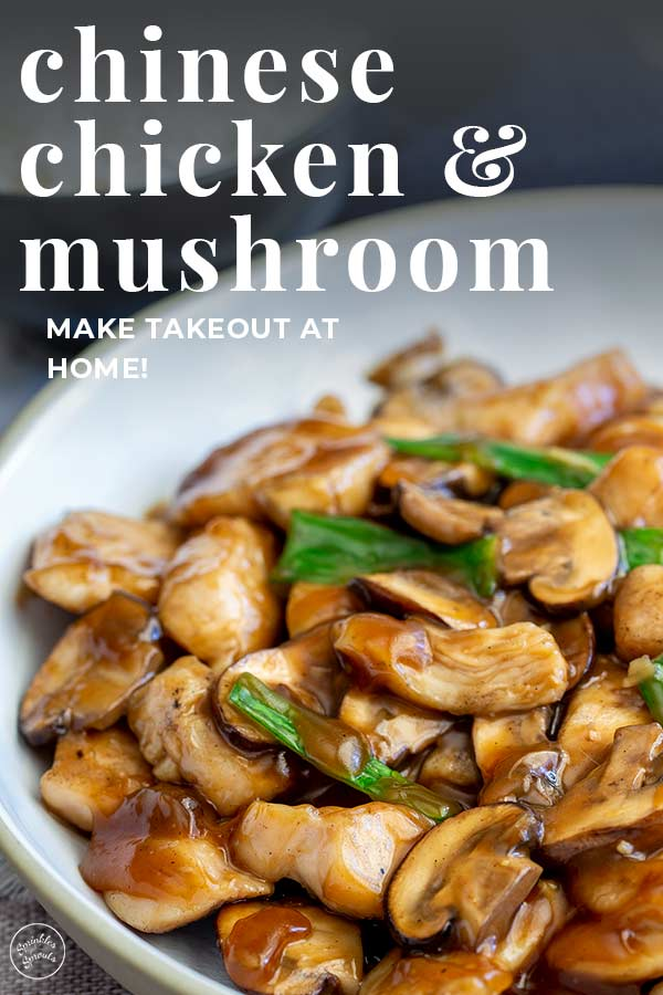 Takeout Style Chinese Chicken and Mushrooms | Sprinkles and Sprouts -   18 healthy recipes Asian dinners ideas