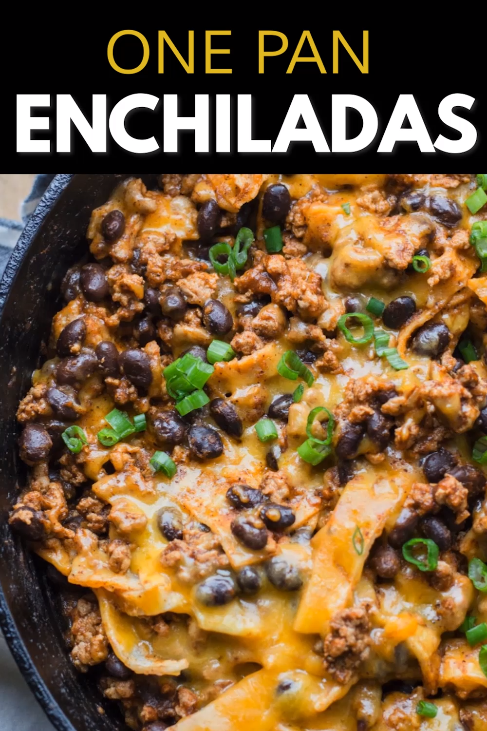 One Pan Enchiladas (gluten free!) -   18 healthy recipes Mexican gluten free ideas