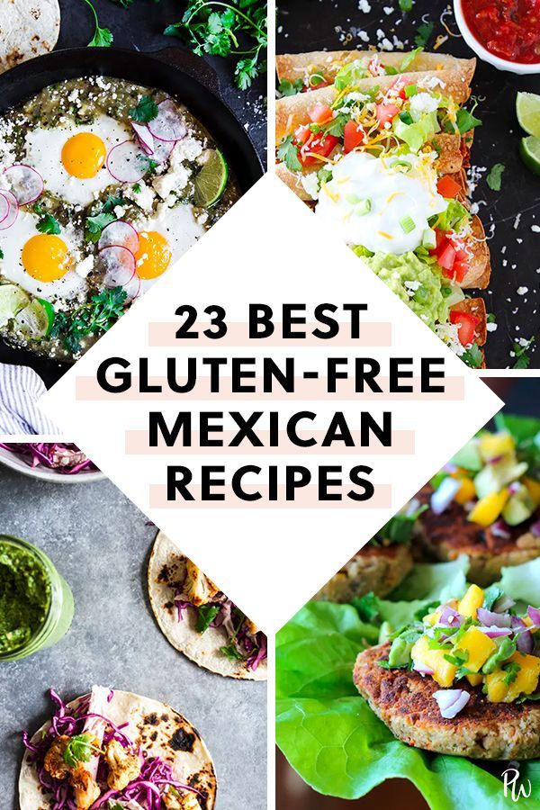 23 Gluten-Free Mexican Recipes That Aren't a Boring Taco Salad -   18 healthy recipes Mexican gluten free ideas