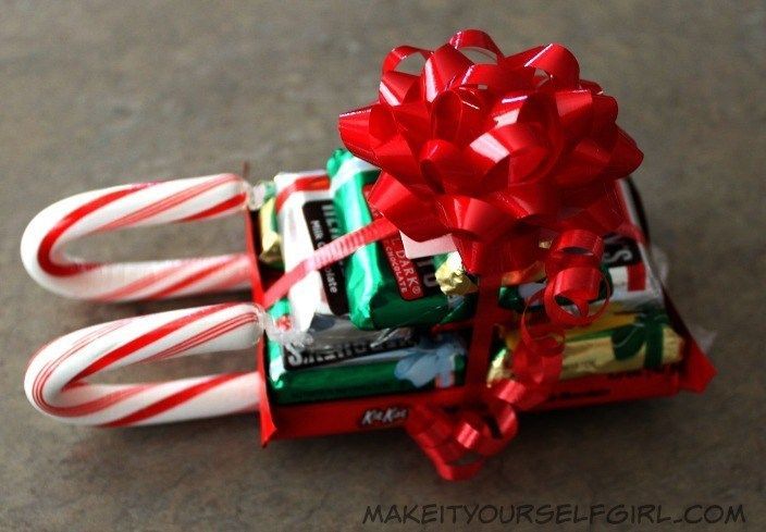 Candy Cane Sleigh - Make It Yourself Girl -   18 holiday Girl candy canes ideas