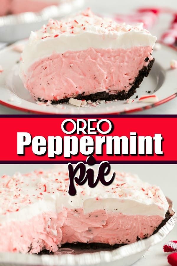 Peppermint Pie (aka Candy Cane Pie) - Easy no-bake recipe -   18 holiday Girl candy canes ideas