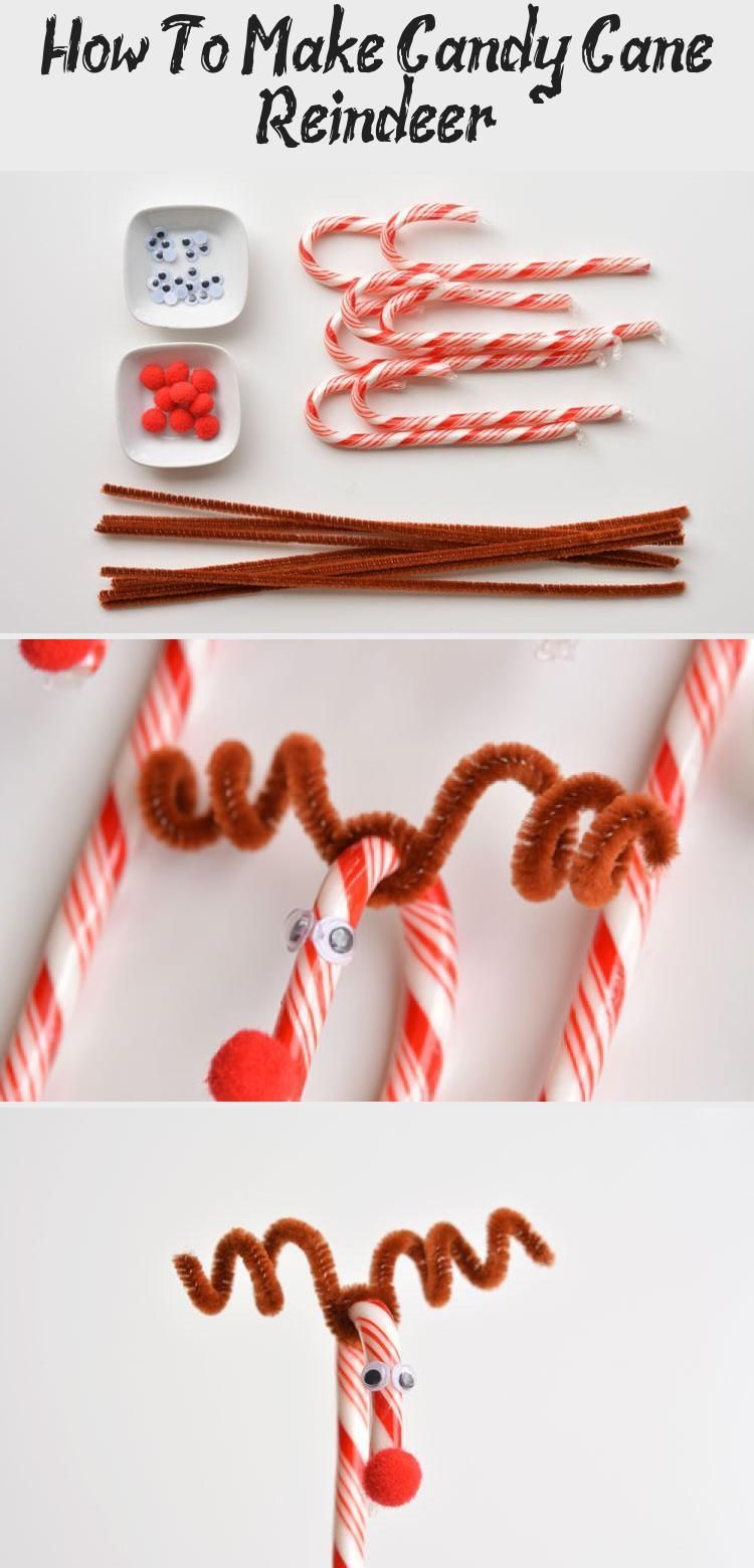 How To Make Candy Cane Reindeer -   18 holiday Girl candy canes ideas