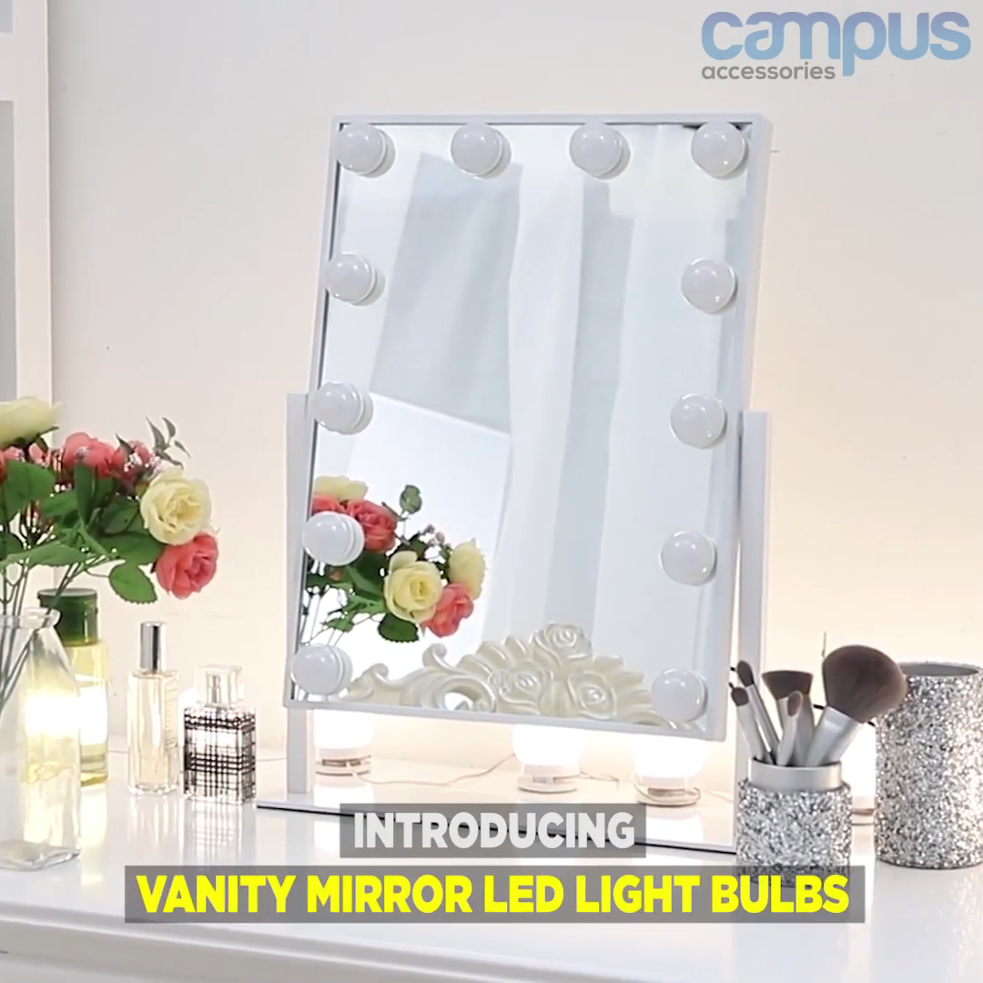 Attachable LED Vanity Mirror Lights -   18 room decor Videos mirror ideas