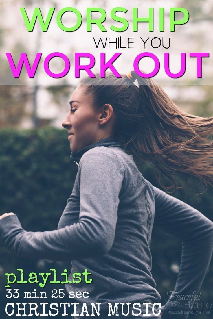 Workout Worship List 1 -   19 fitness Motivation christian ideas