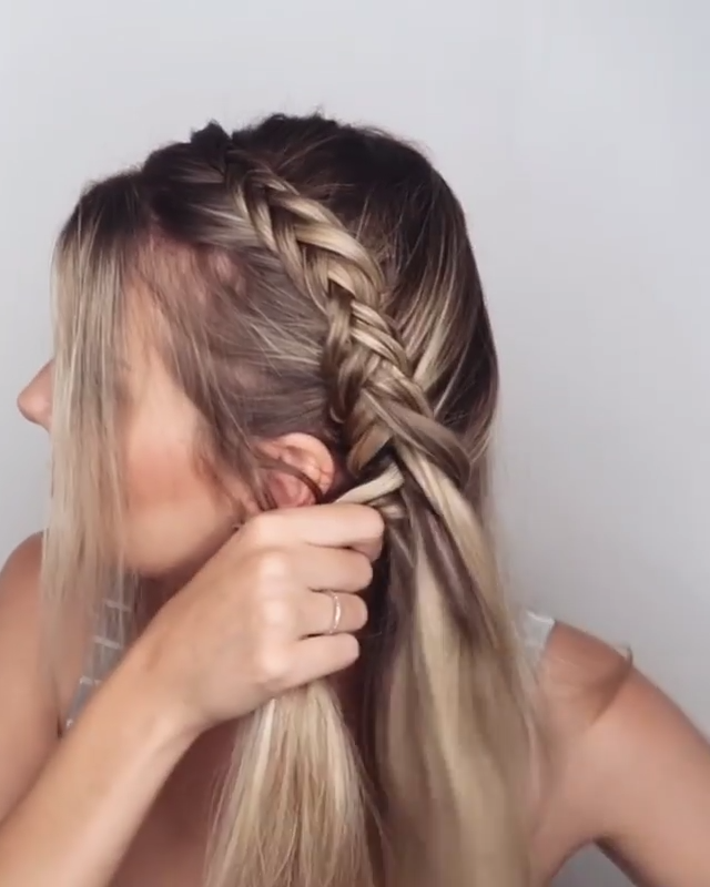 Glamorous Dutch Braid Video Tutorial! -   19 hairstyles Casual short ideas