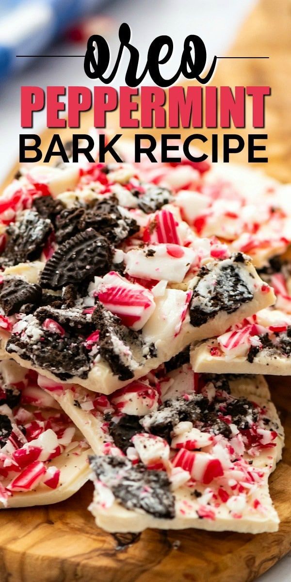 Oreo Peppermint Bark -   20 desserts Oreo god ideas