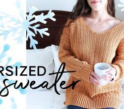 Easy Oversized Crochet Sweater Pattern For Your Chilly Days Wardrobe -   20 knitting and crochet Free Patterns girls ideas