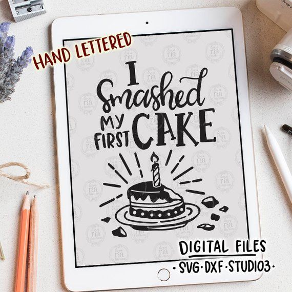 8 smashed cake Drawing ideas