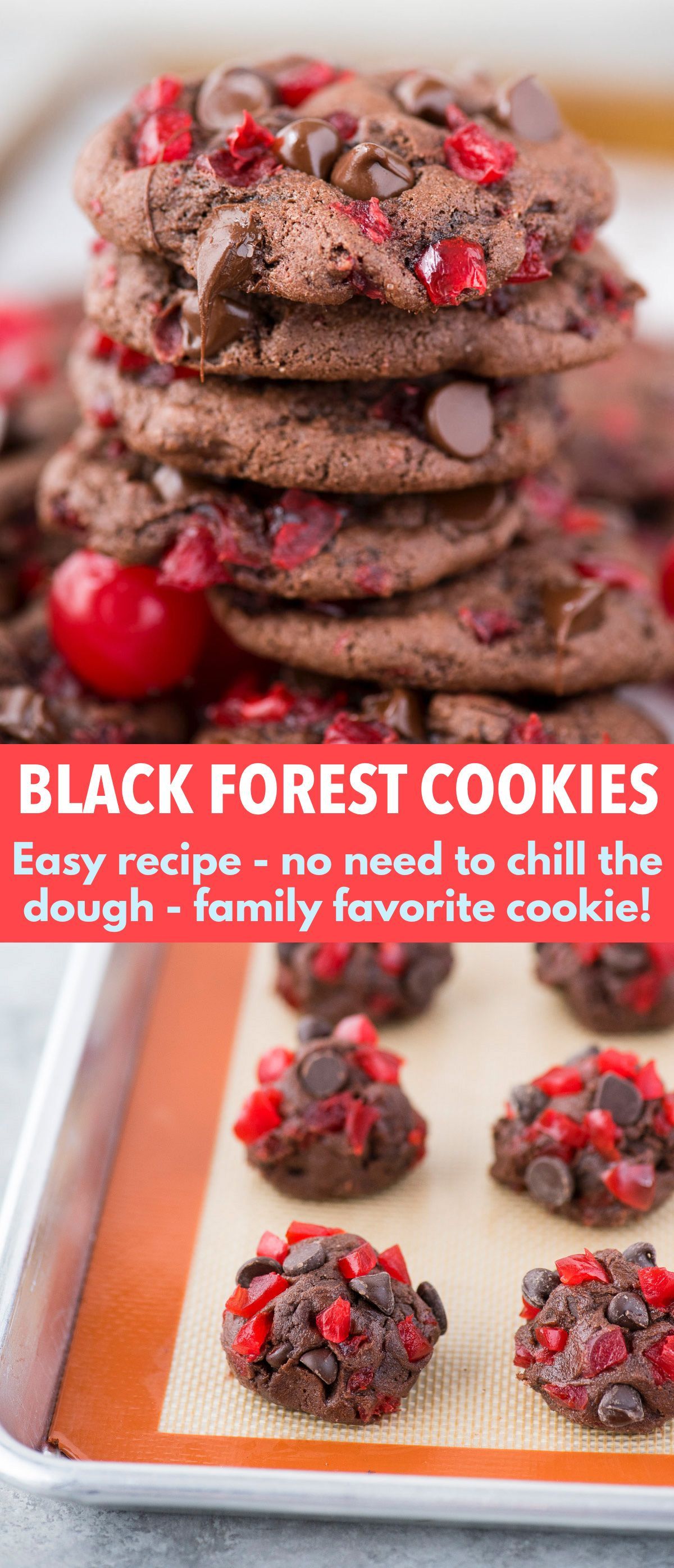 Black Forest Cookies -   9 cake Black Forest cherry cupcakes ideas