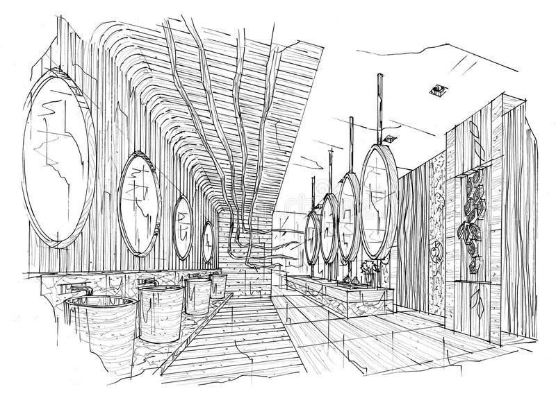 9 garden design Sketch perspective ideas