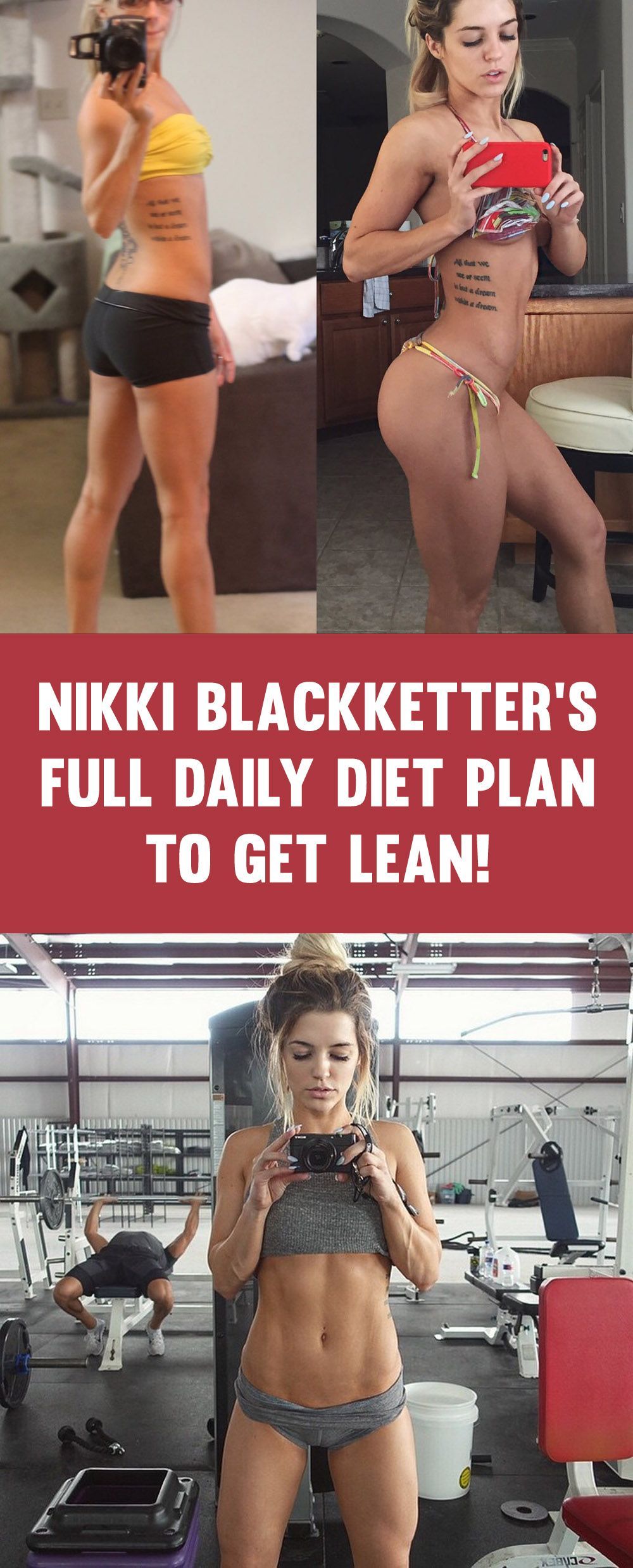 Nikki Blackketter's Diet Showing Her Typical Day Of Eating! -   10 fitness Model over 40 ideas
