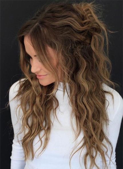 10 messy hairstyles Curly ideas