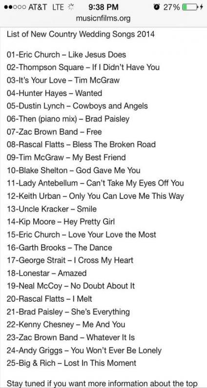 Wedding country songs to walk down aisle 20+ ideas -   11 country wedding Songs ideas