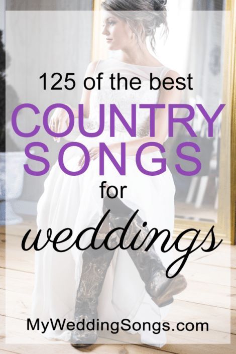 150 Best Country Wedding Songs 2020 | My Wedding Songs -   11 country wedding Songs ideas