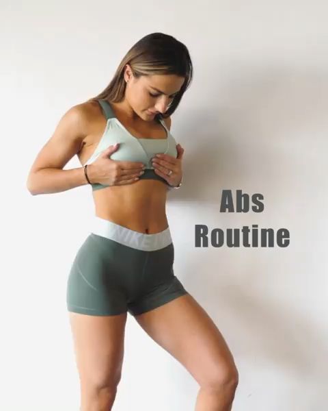 @krissycela ABS routine -   11 fitness Transformation pictures ideas