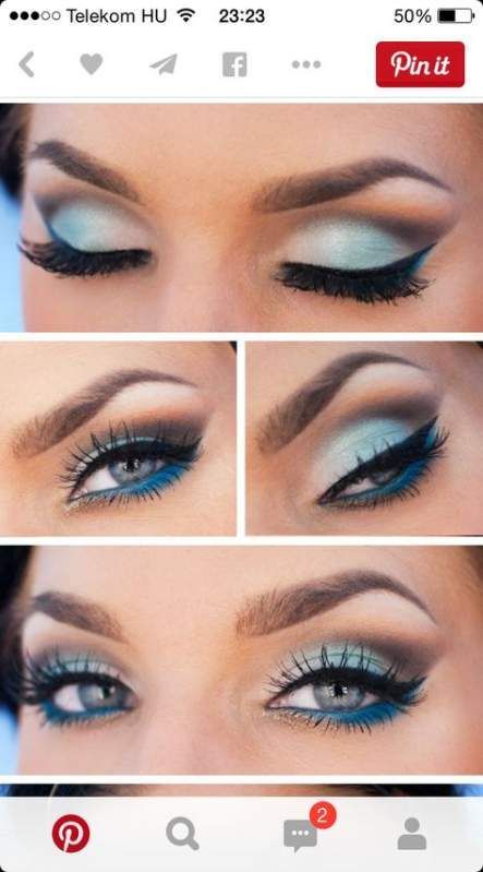 11 makeup Lips blue ideas