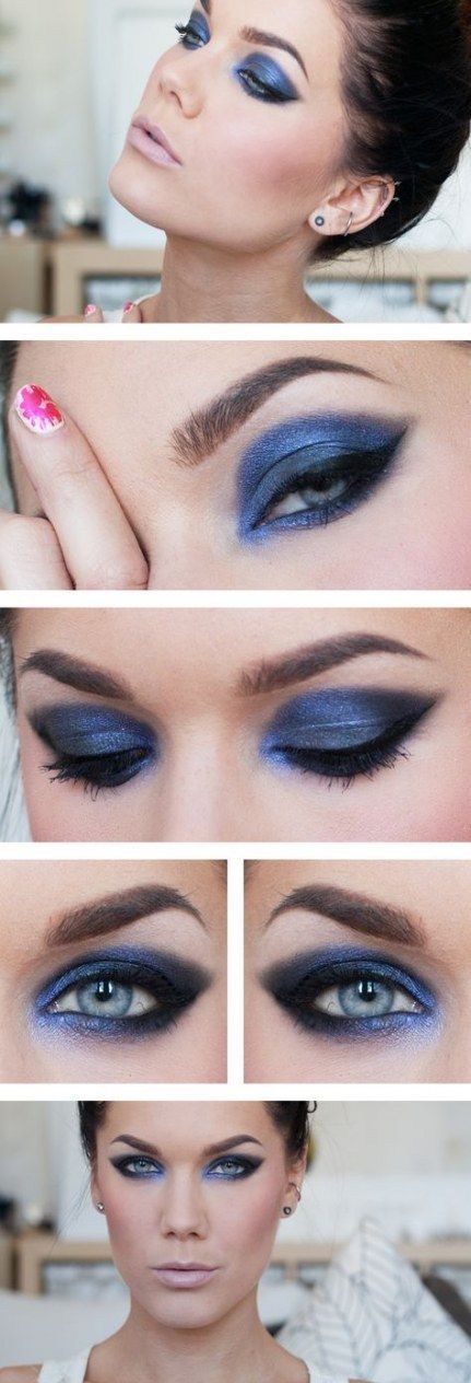 11 makeup Lips blue ideas