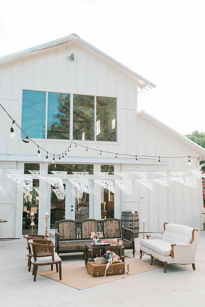 Succulents and Terra Cotta for Colorful Fiesta Style -   11 white wedding Barn ideas
