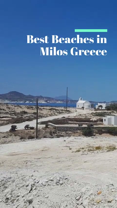 Milos Island Greece -   12 beach holiday Background ideas