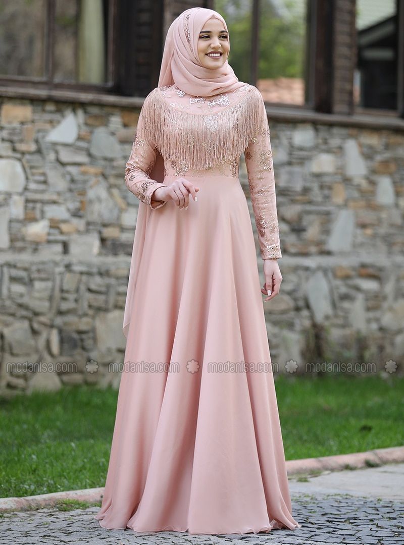 12 dress Hijab evening ideas