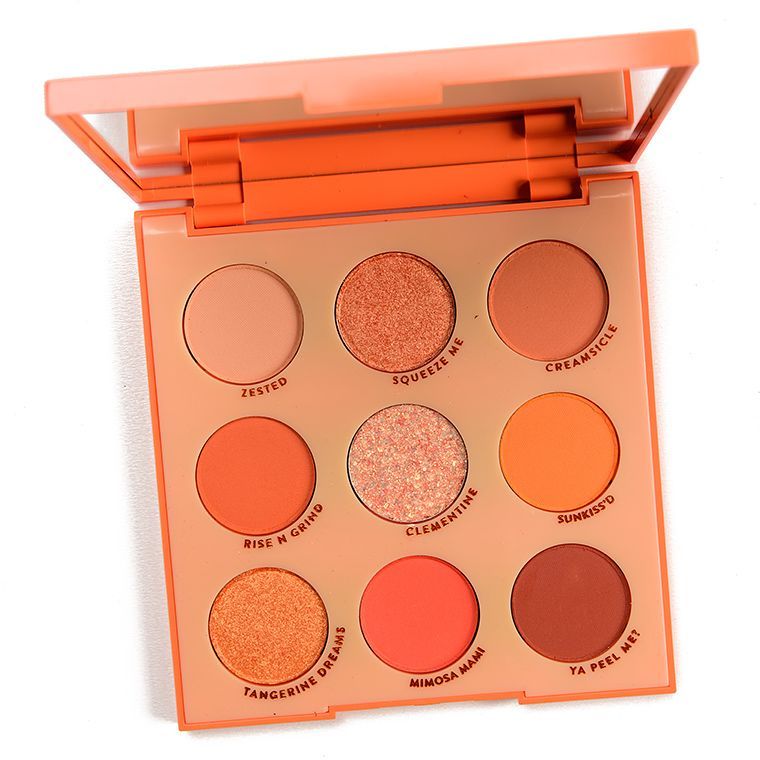 ColourPop Orange You Glad Eyeshadow Palette Review & Swatches -   12 makeup Palette swatches ideas