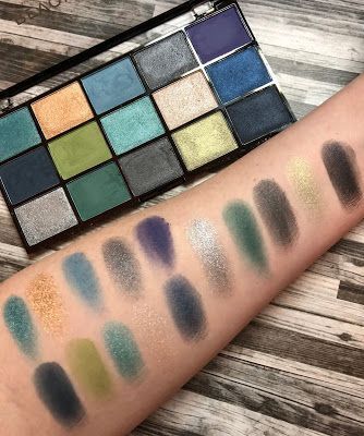 Makeup Revolution Reloaded Deep Dive Palette Swatches and Review -   12 makeup Palette swatches ideas