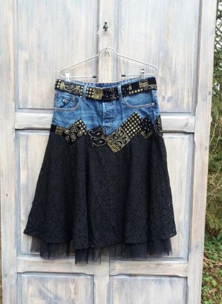 13 DIY Clothes Boho lace ideas