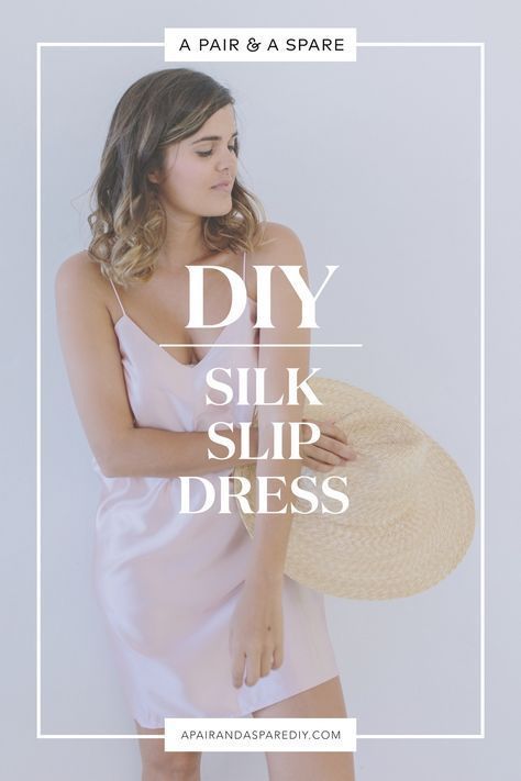 DIY Silk Slip Dress | Collective Gen -   13 DIY Clothes Tumblr watches ideas