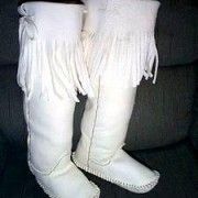 BOOT / KNEE HIGH MOCASSINS - Cherokee Visions -   13 dress Indian boots ideas