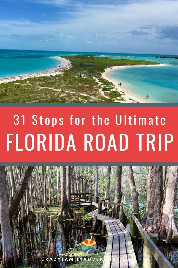 The Ultimate Florida Road Trip: 31 Places Not To Miss -   13 travel destinations Florida trips ideas