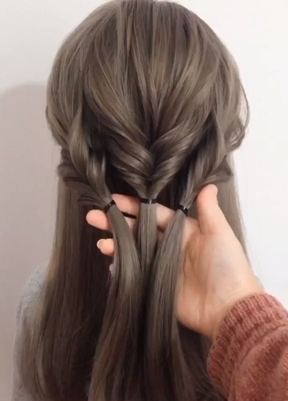 easy & quick hairstyles braids for medium length hair easy back women -   Style & Beauty