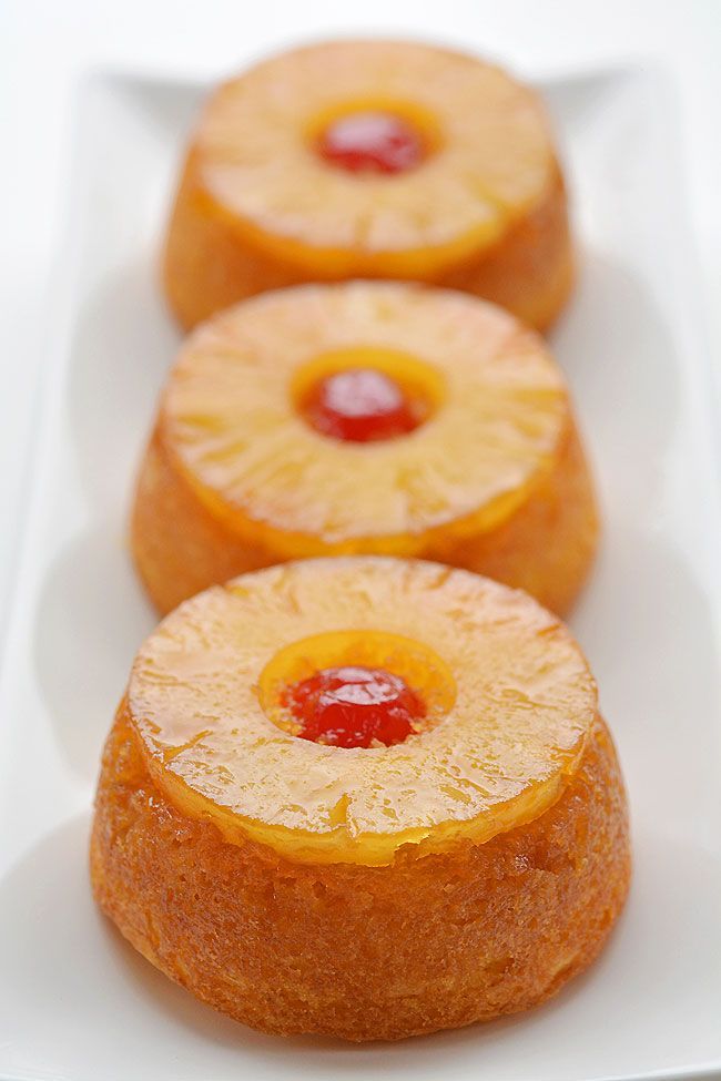 Mini Pineapple Upside Down Cakes - One Little Project -   15 cake Simple middle ideas
