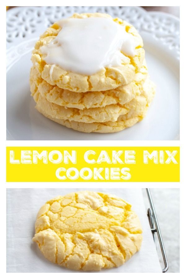 Lemon Cake Mix Cookies -   15 cake Simple middle ideas